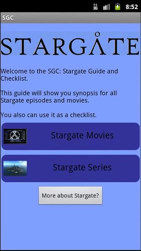 Stargate Guide & Checklist