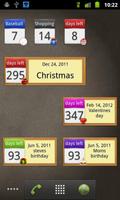 Days Left Widget