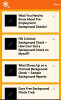 Background Check Search