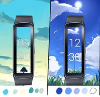 Gear Fit Dynamic Clock