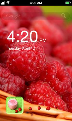 Fruit Beauty Lock Screen