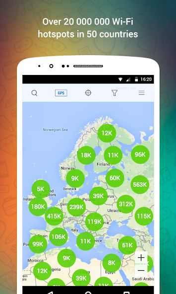 WiFi: passwords, hotspots