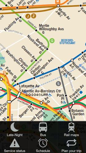 New York Subway & Bus maps