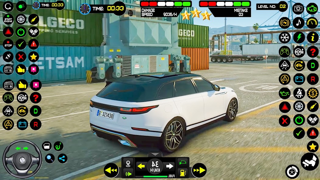 Car Games: Car Driving School