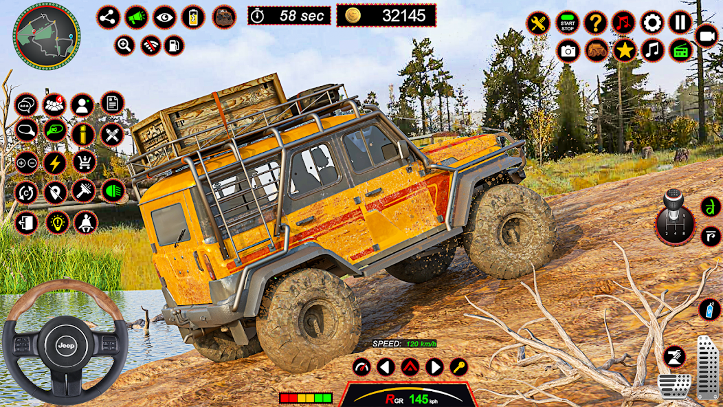 4x4 Jeep Driving Offroad Games