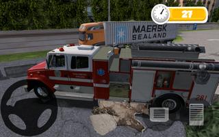 FIRE TRUCK PARKING HD