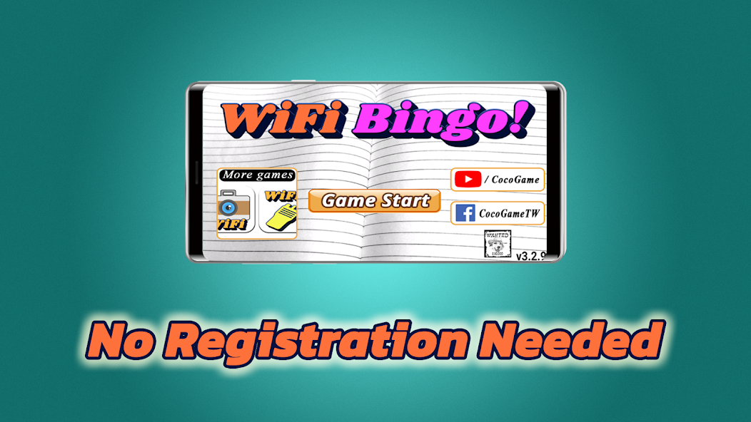 Wi-Fi Bingo Multiplayer