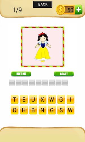 Guess Princess : Picture Quiz