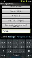 Portuguese Keyboard Plugin