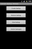 Contacts Backup Ultimate