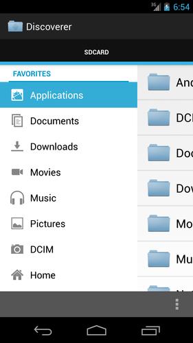 Discoverer(Linda File Manager)