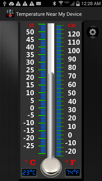 Real Mercury Thermometer