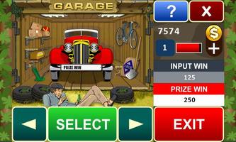 Garage slot machine