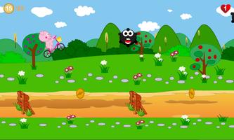 Peppie Pig Bike Racing Games