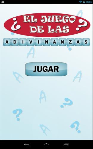 El juego de las adivinanzas