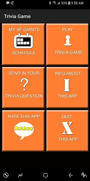 Trivia & Schedule - SF Giants