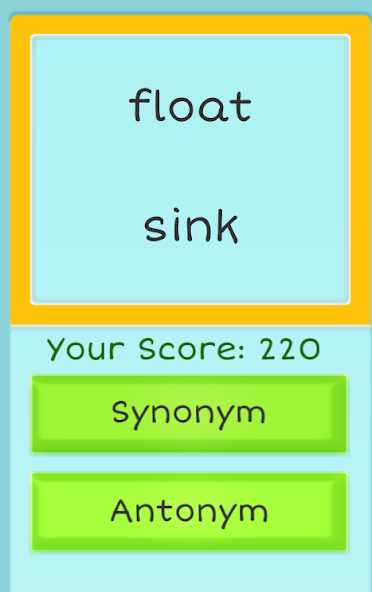 Synonym Antonym