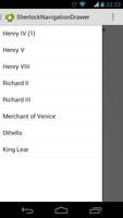 SherlockNavigationDrawer Demo