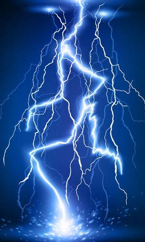 3D Lightning Wallpaper