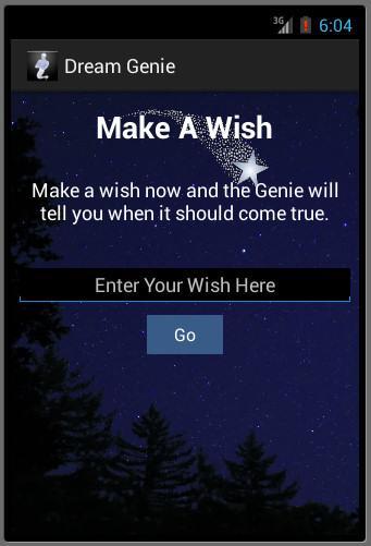 Make A Wish Come True Genie