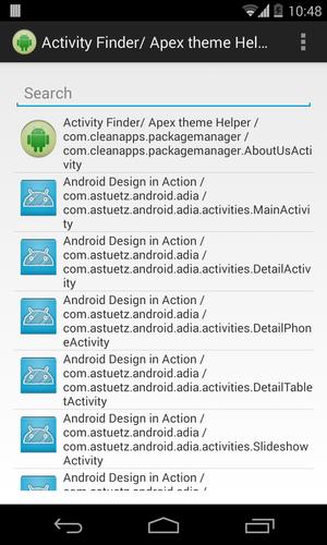 Activity Finder (Apex Theme)