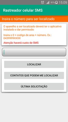 Rastreador Celular SMS