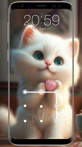 Kitty Cat Lock Screen