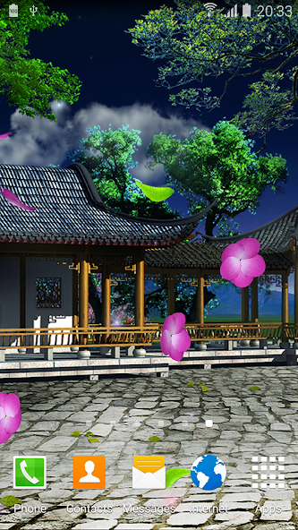 Oriental Garden Live Wallpaper