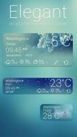 Elegant Weather Widget Theme