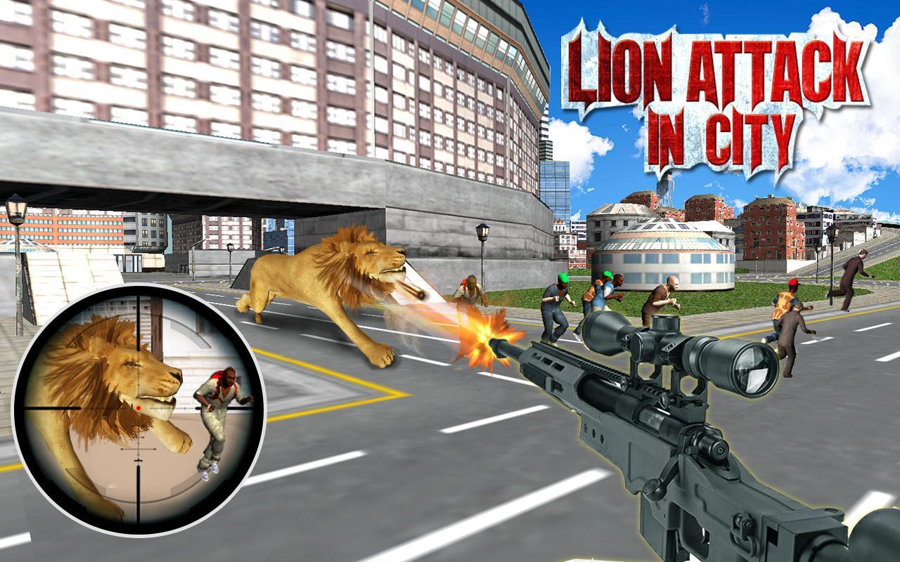 Monster Lion Attack