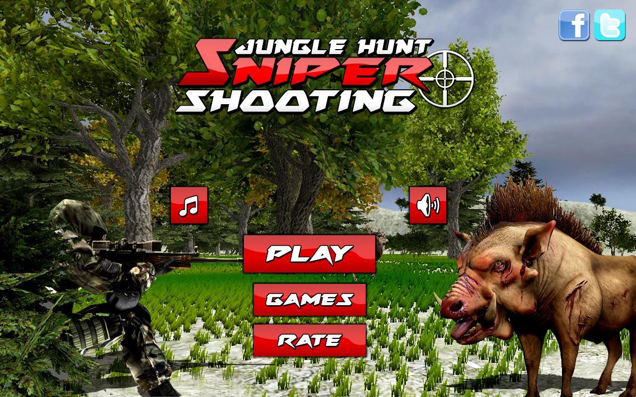 Jungle Hunt Sniper Shooting