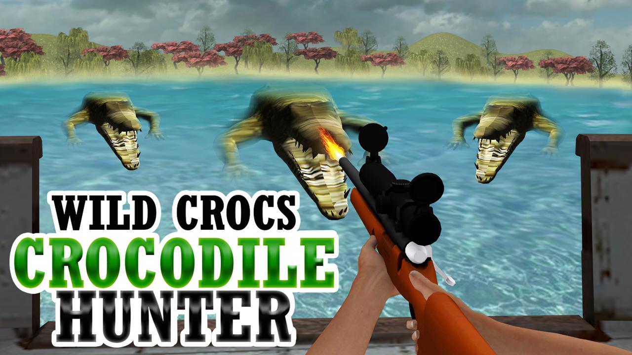 Wild Crocs-Crocodile Hunter 3D