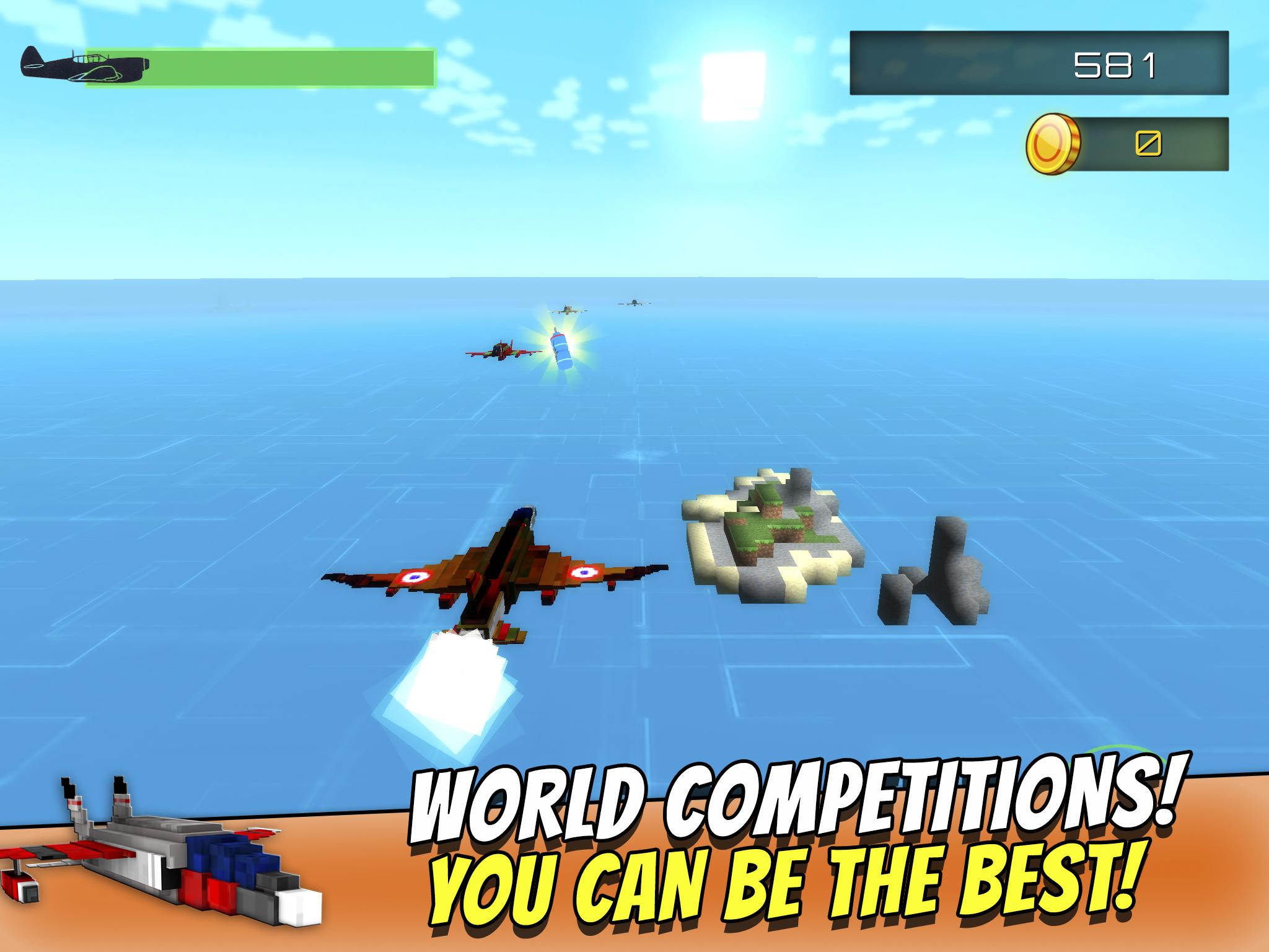 Sky Wars: Mine Airplane Combat