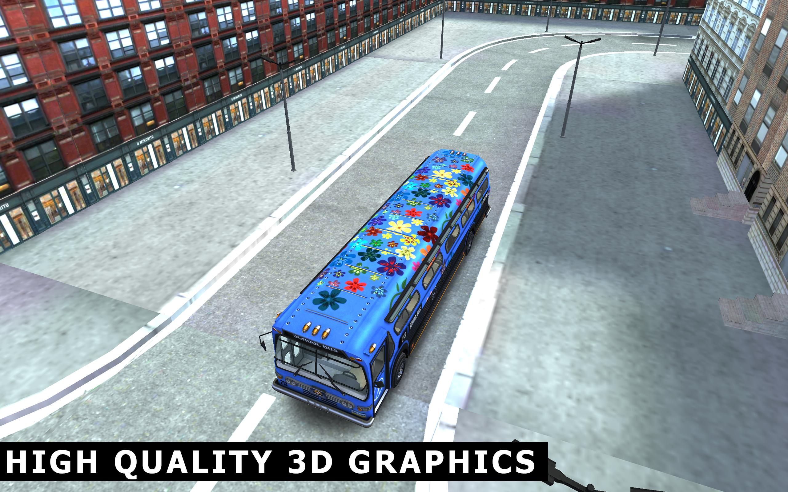 American Bus 3D Parking