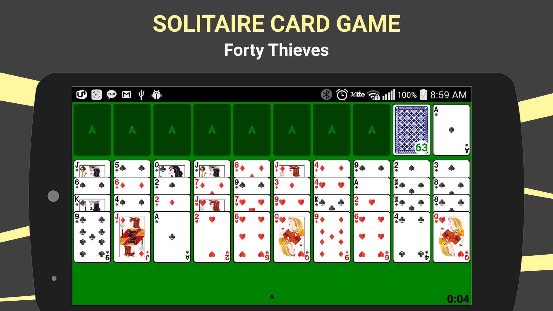 Klondike Solitaire Card Game