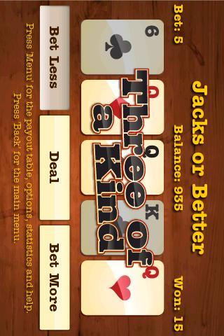 Wild West Video Poker Lite