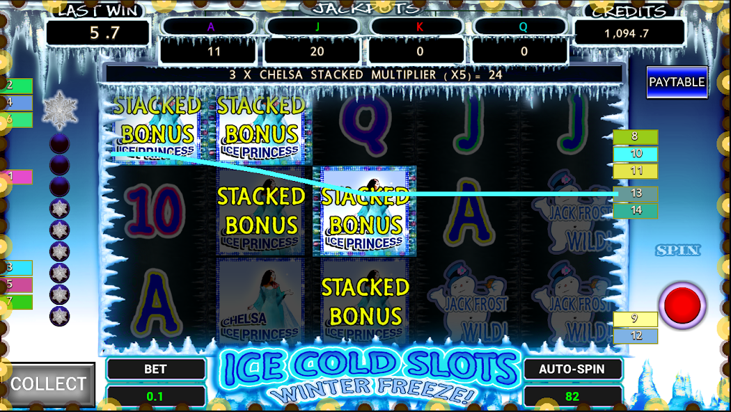 Winter Slot: Iced Wonderland