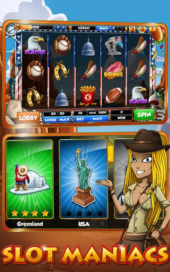 Slot Maniacs: Adventure Slots