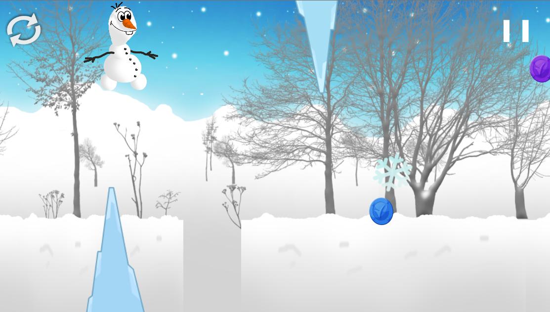 Snowman Frozen Run