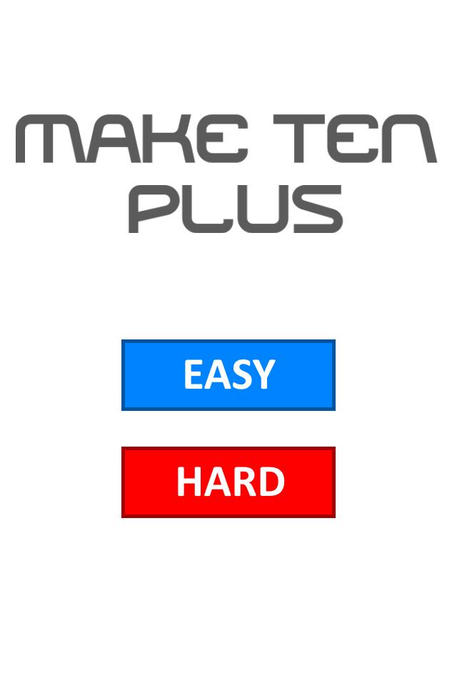 Make Ten Plus