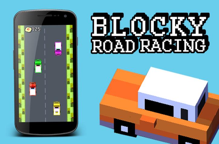 Mine Blocky Road Racing