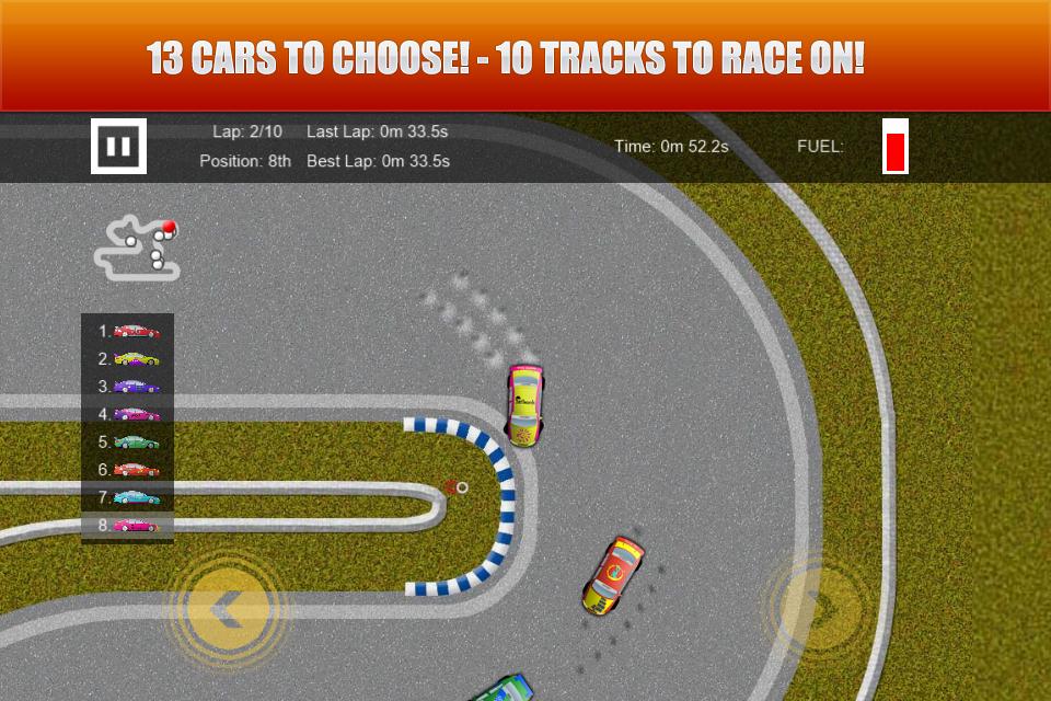 V8 Racing Car Game