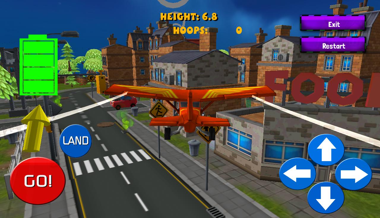 FLIGHT SIMULATOR: 3D TOWN