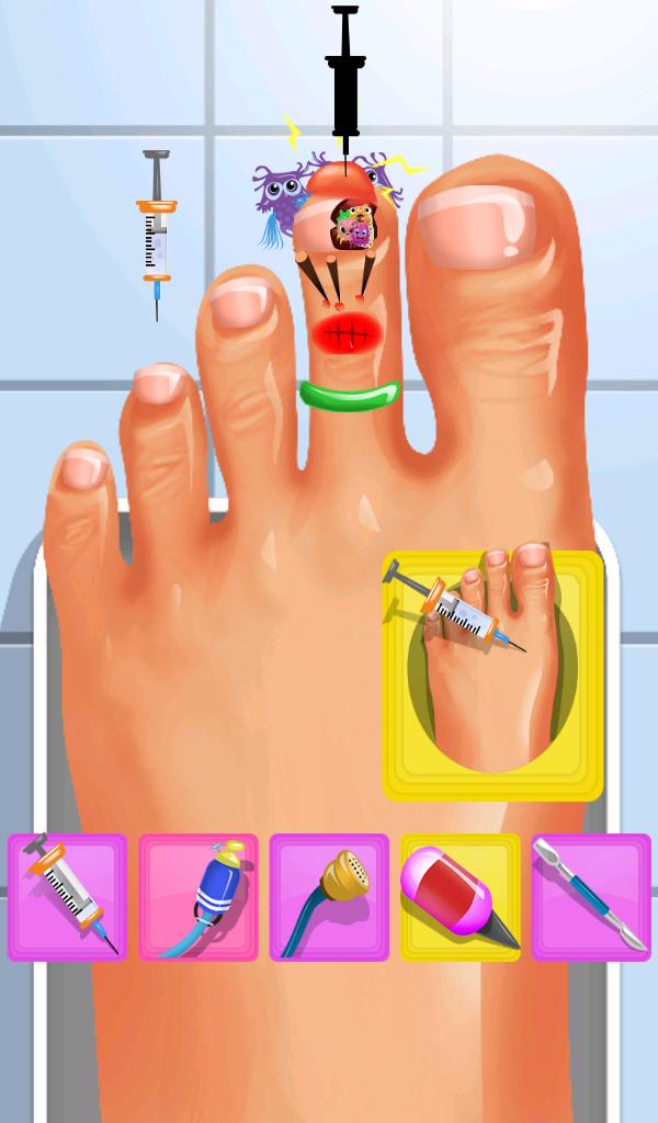 Feet Doctor Games