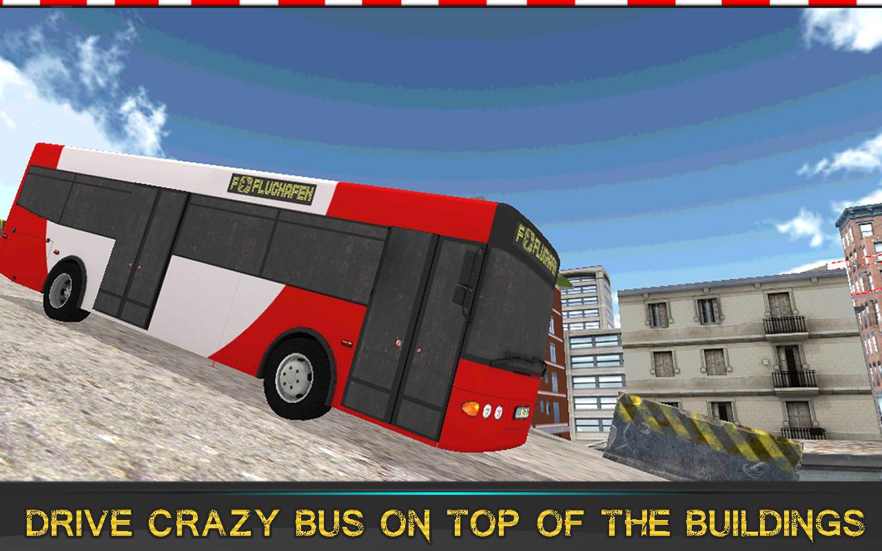 Crazy Bus Roof Simulator 3D