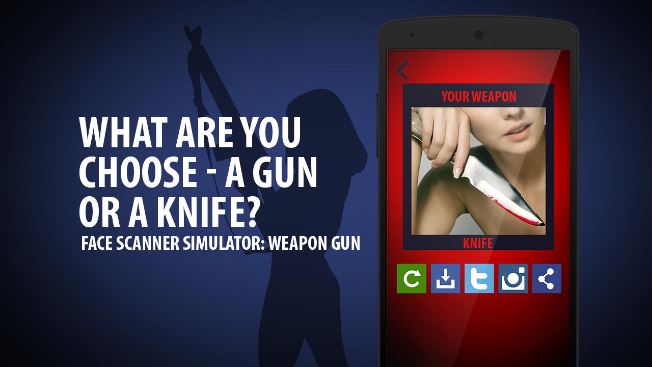 Face Scanner FS: Weapon Gun