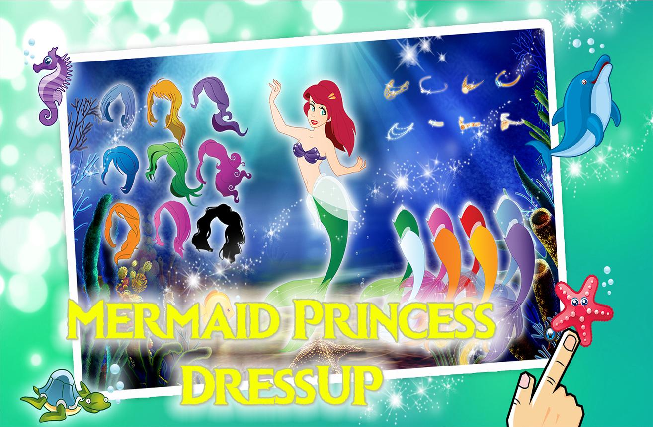 Mermaid Princess Fashion Dress