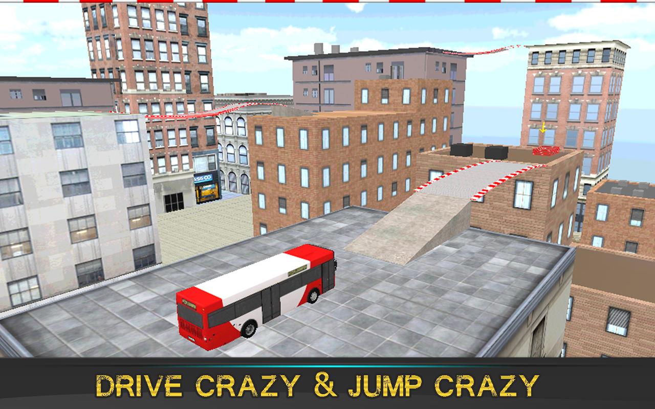 Crazy Bus Roof Simulator 3D