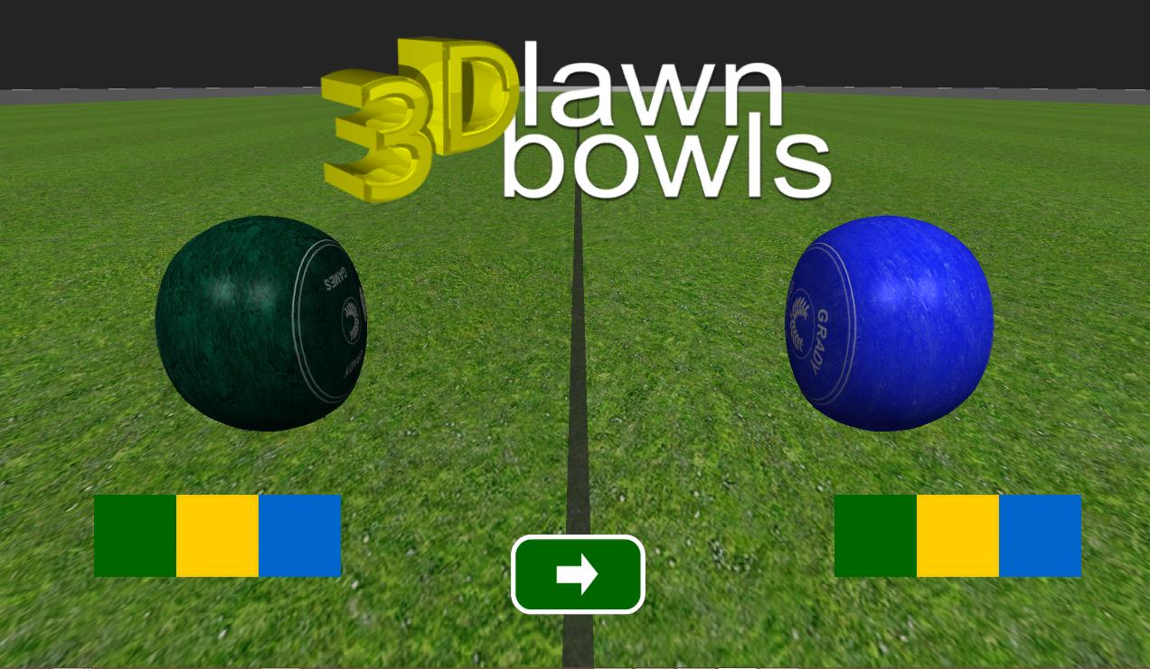 3D Lawn Bowls