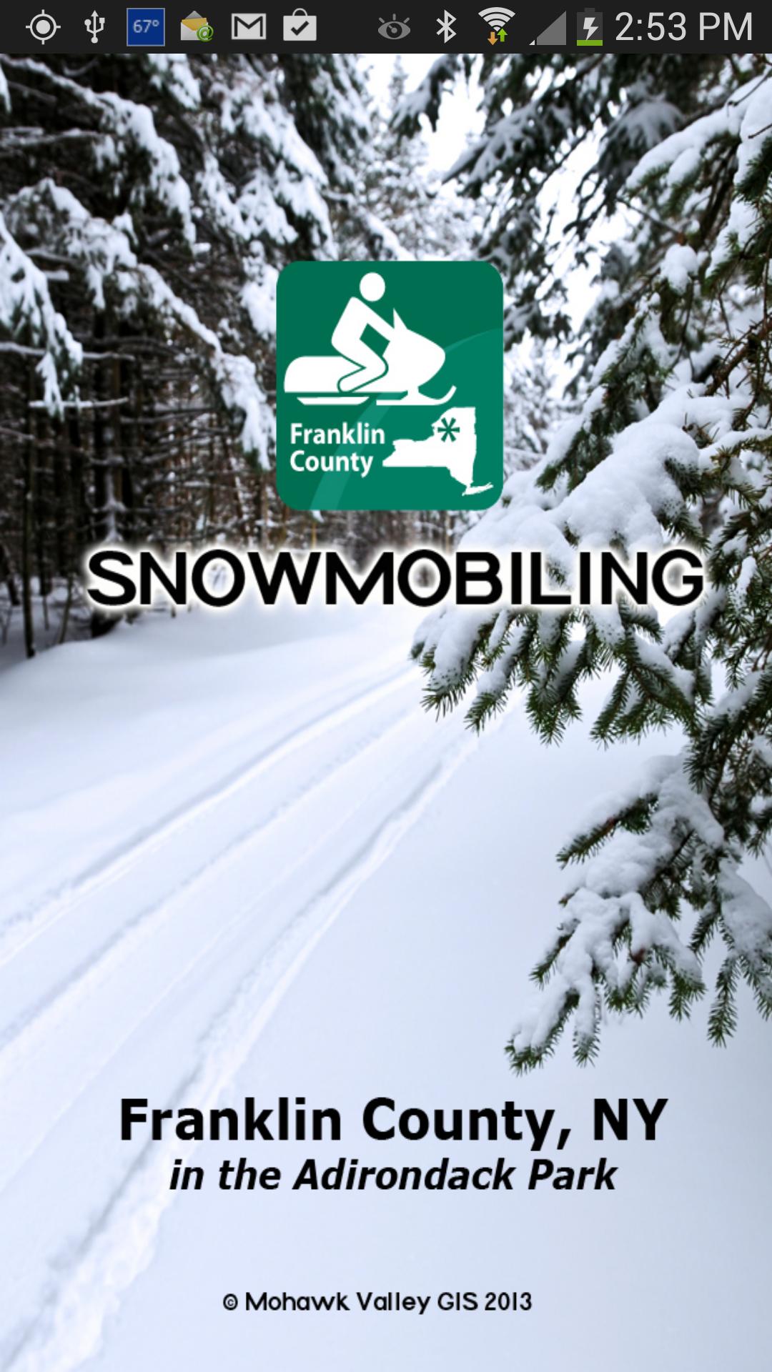 Snowmobiling Franklin County